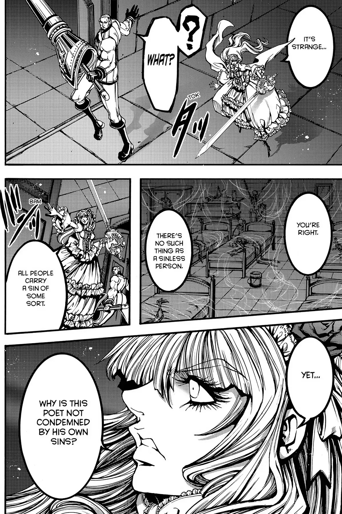 Le Chevalier D'Eon Chapter 39 page 7 - Chapter 39: The Heretical Emblem