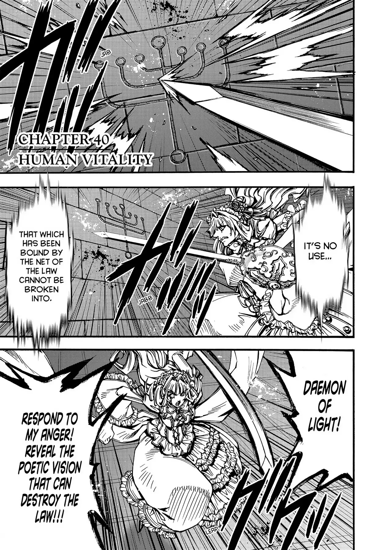 Le Chevalier D'Eon Chapter 40 page 9 - Chapter 40: Human Vitality