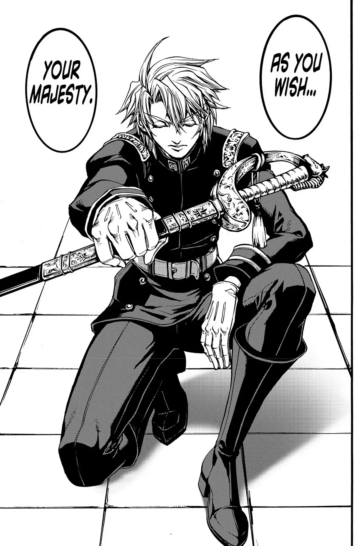 Le Chevalier D'Eon Chapter 44 page 13 - Chapter 44: The King's Sword
