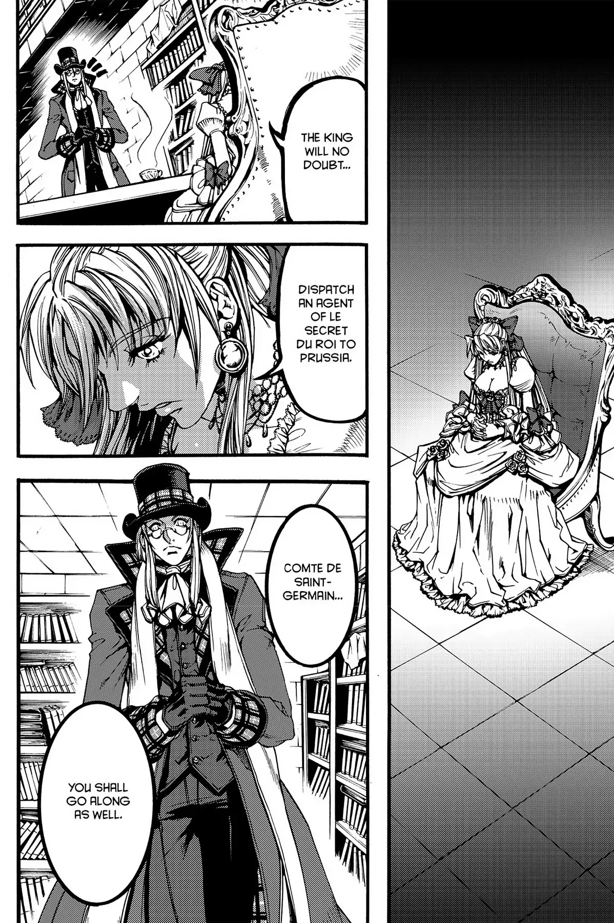 Le Chevalier D'Eon Chapter 44 page 23 - Chapter 44: The King's Sword