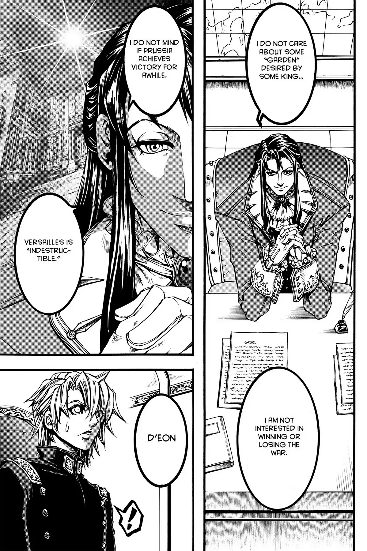 Le Chevalier D'Eon Chapter 44 page 6 - Chapter 44: The King's Sword