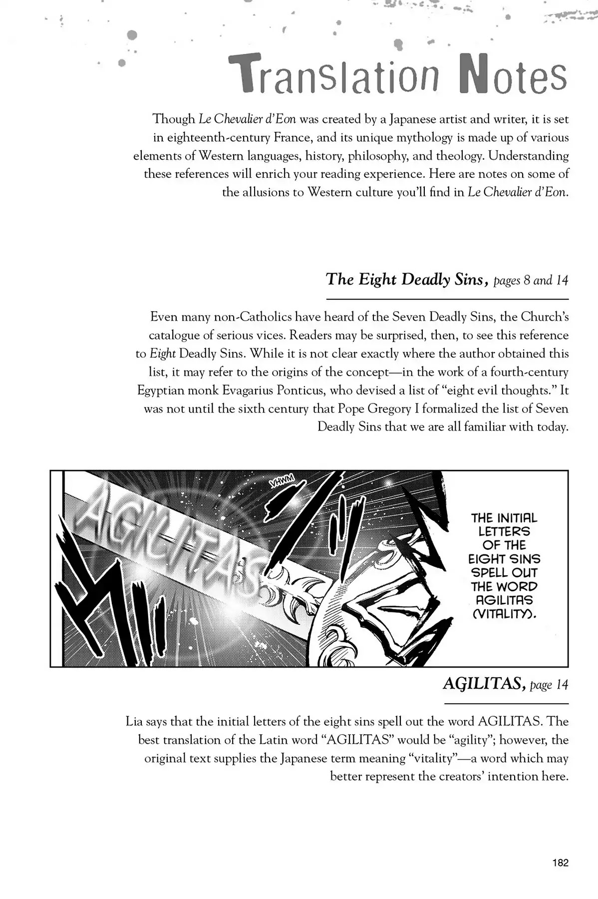 Le Chevalier D'Eon Chapter 45.5 page 1 - Vol.8 Translation Notes