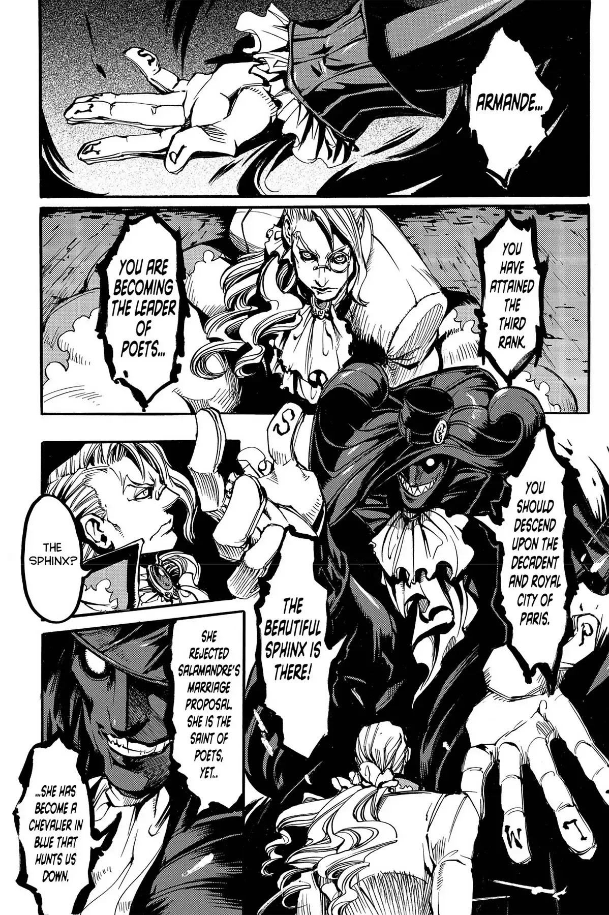 Le Chevalier D'Eon Chapter 8 page 13 - Chapter 8: Hierarchy of Poets