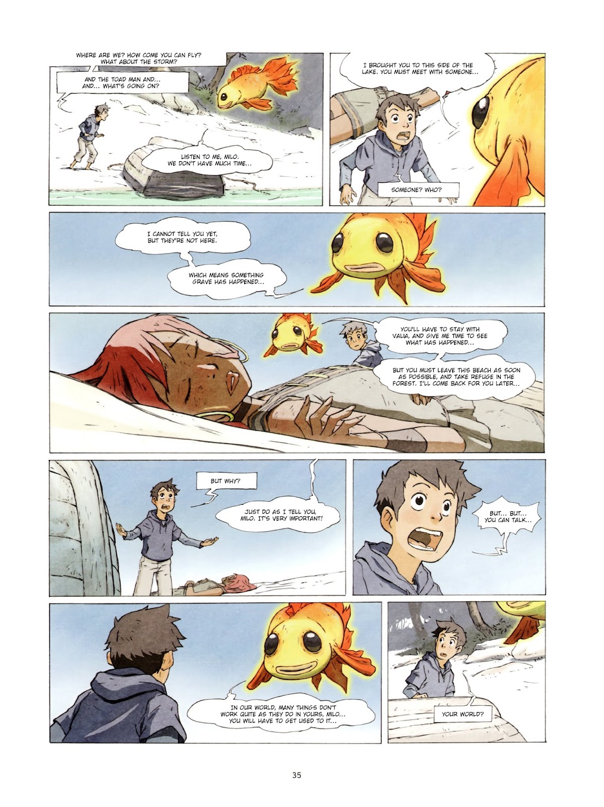 Le Monde de Milo Chapter 0 page 37 - Chapter 0