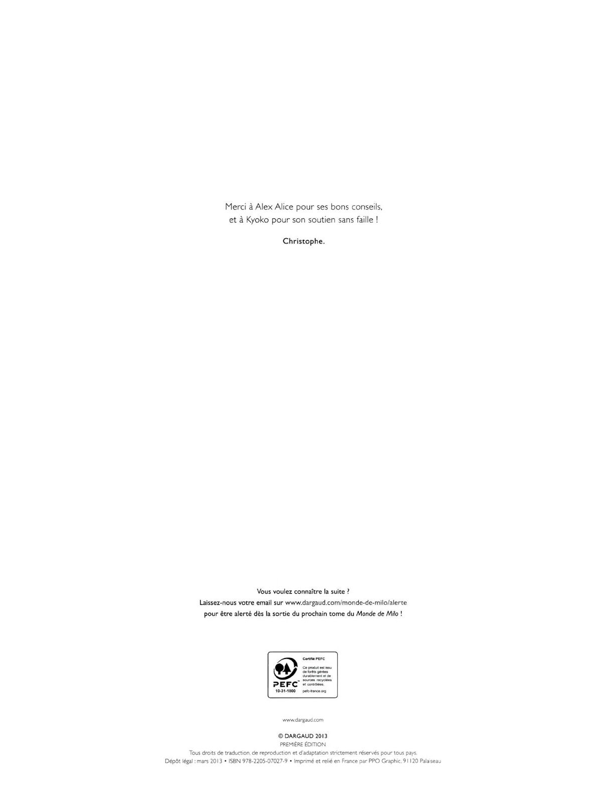 Le Monde de Milo Chapter 0 page 62 - Chapter 0