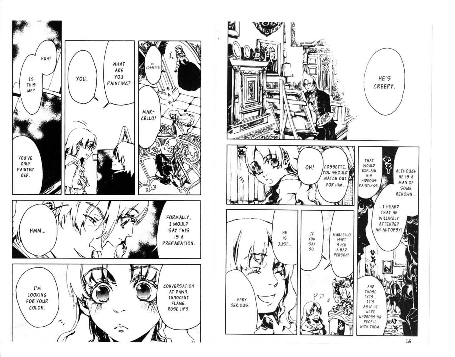 Le Portrait de Petite Cosette Chapter 5 page 10 - Chapter 5