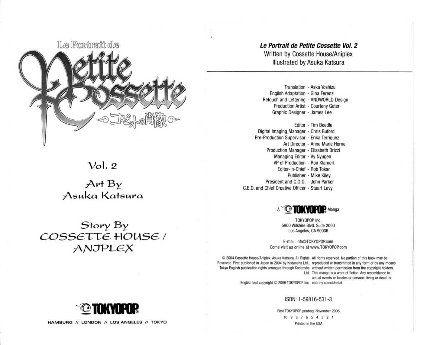 Le Portrait de Petite Cosette Chapter 5 page 3 - Chapter 5