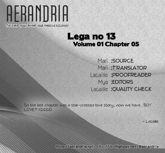 Lega no 13 Chapter 5.2 page 2 - Chapter 5 v2 : III - Fallen Angel: Opening