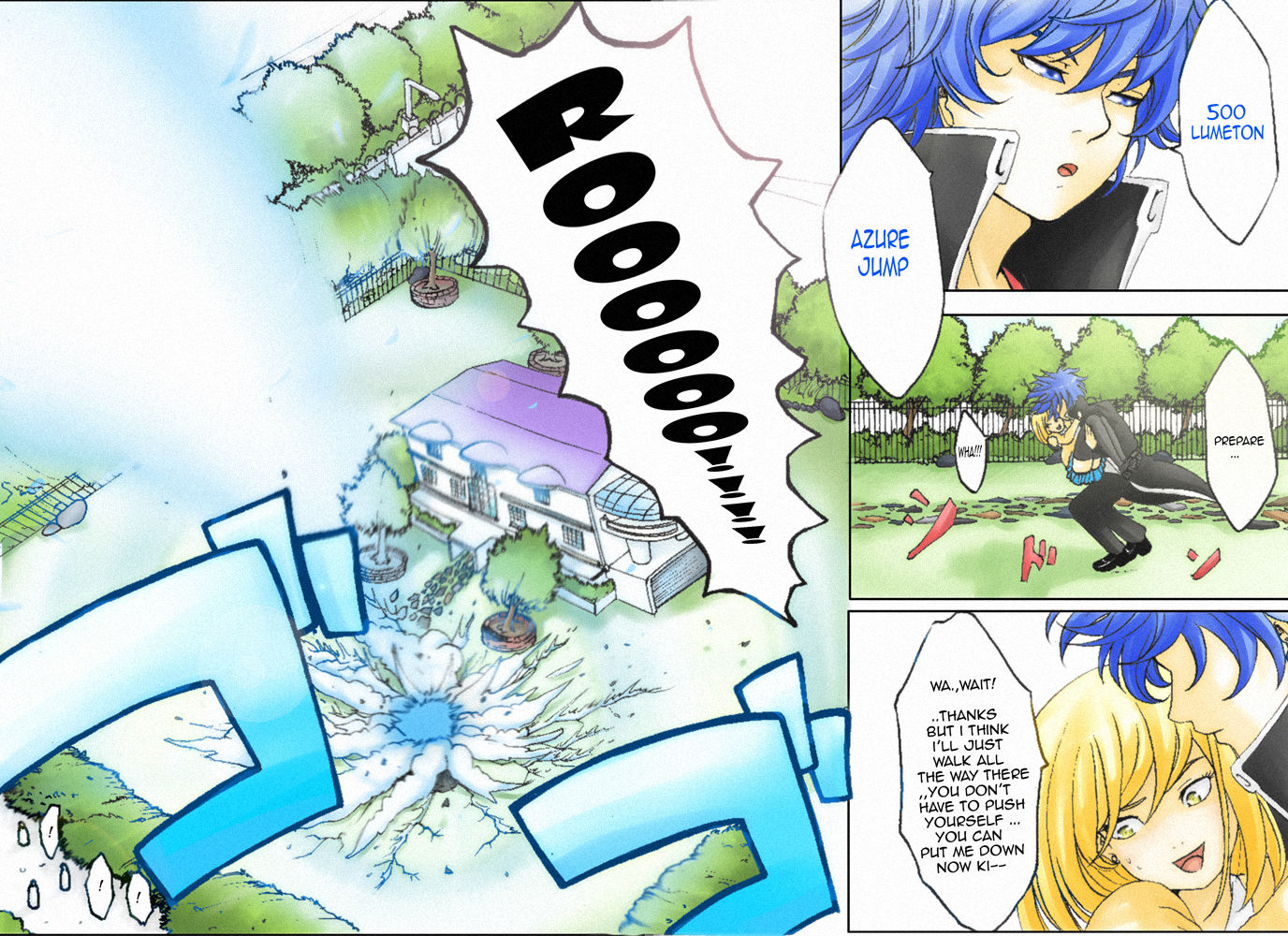 Legal Friends Chapter 2 page 5 - Chapter 2 : Azure Jump!