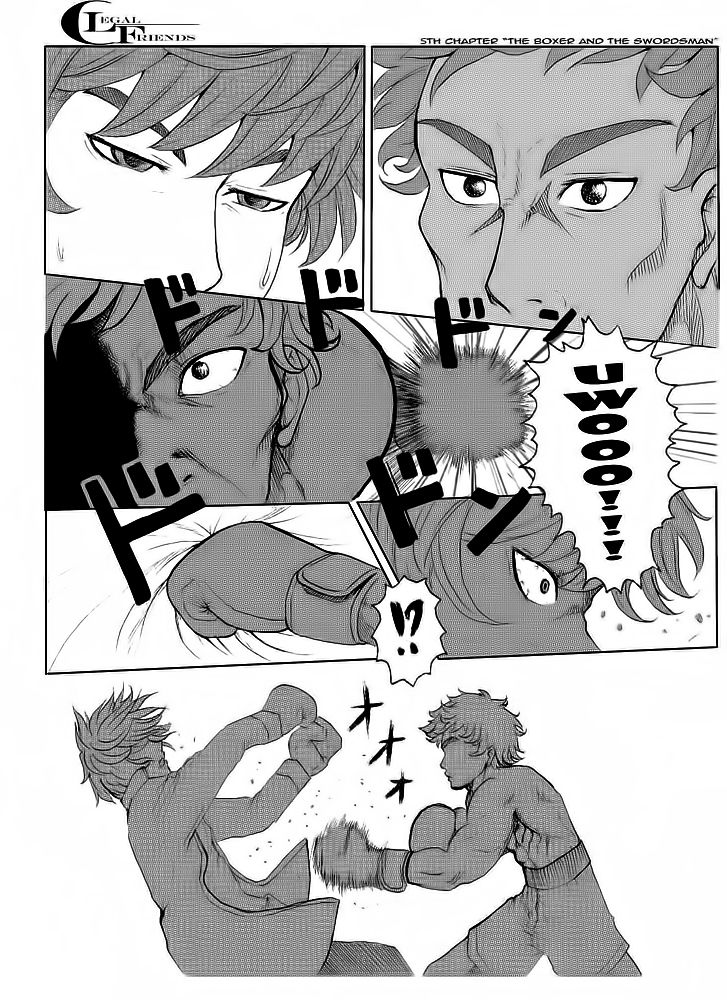Legal Friends Chapter 5 page 2 - Chapter 5 : The Boxer and The Swordsman