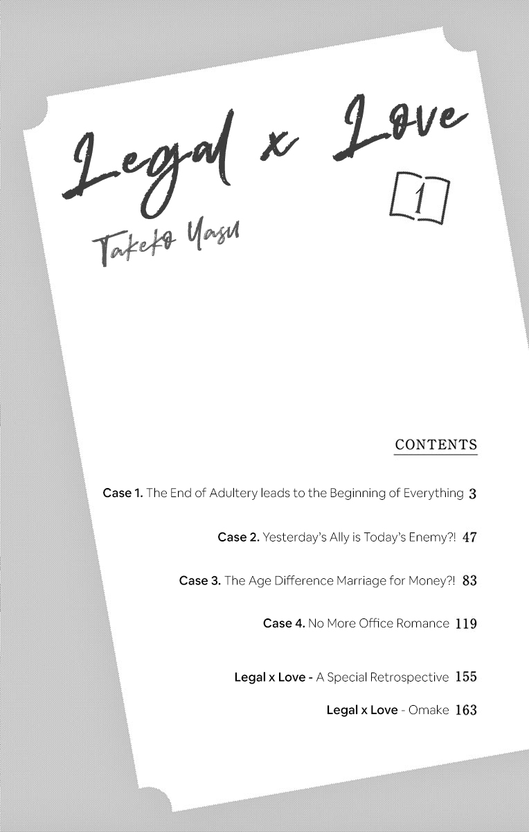 Legal x Love Chapter 1 page 4 - Chapter 1: The End of Adultery leads to the Beginning of Everything