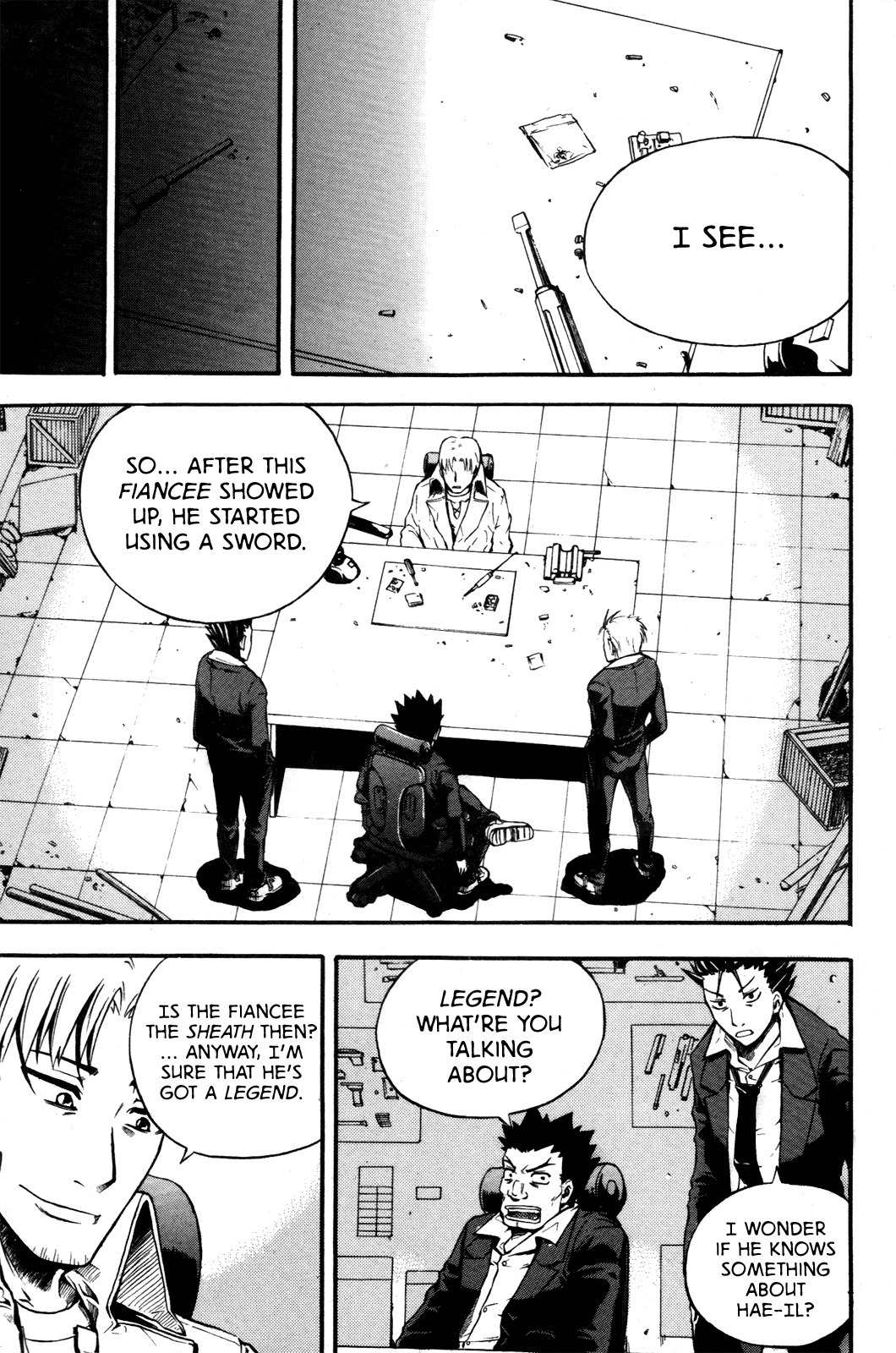 Legend Hustle Chapter 14 page 4 - Chapter 14: Who Are You