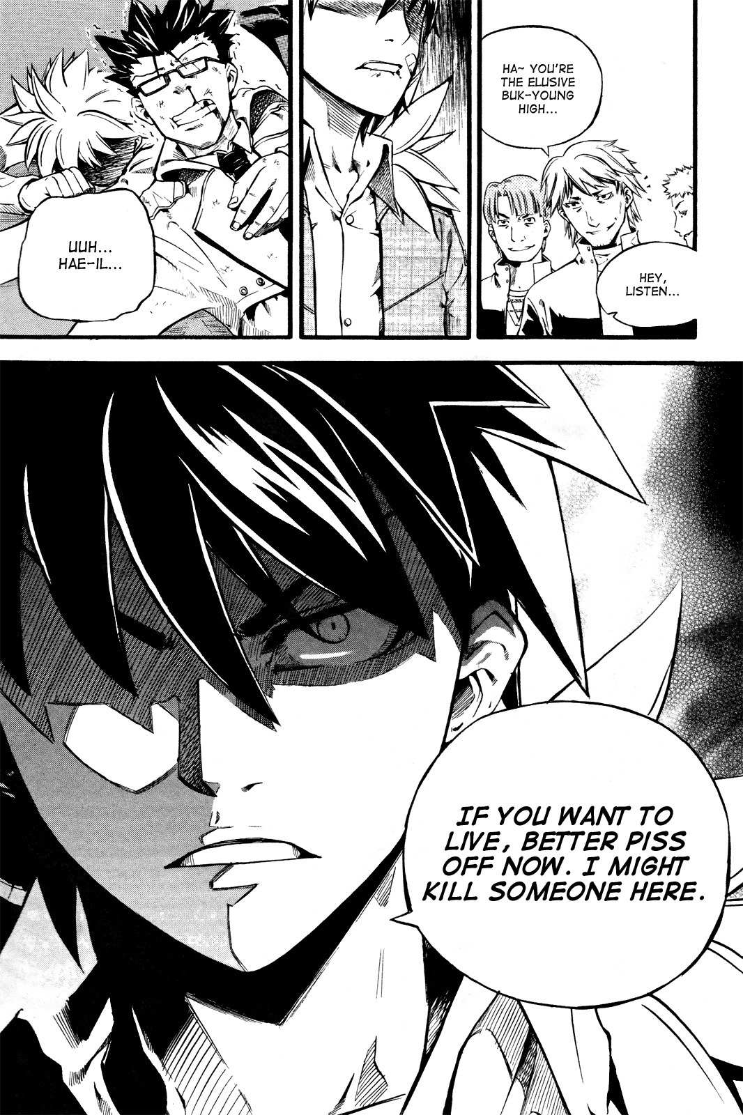 Legend Hustle Chapter 4 page 10 - Chapter 4: Afterschool Brawl
