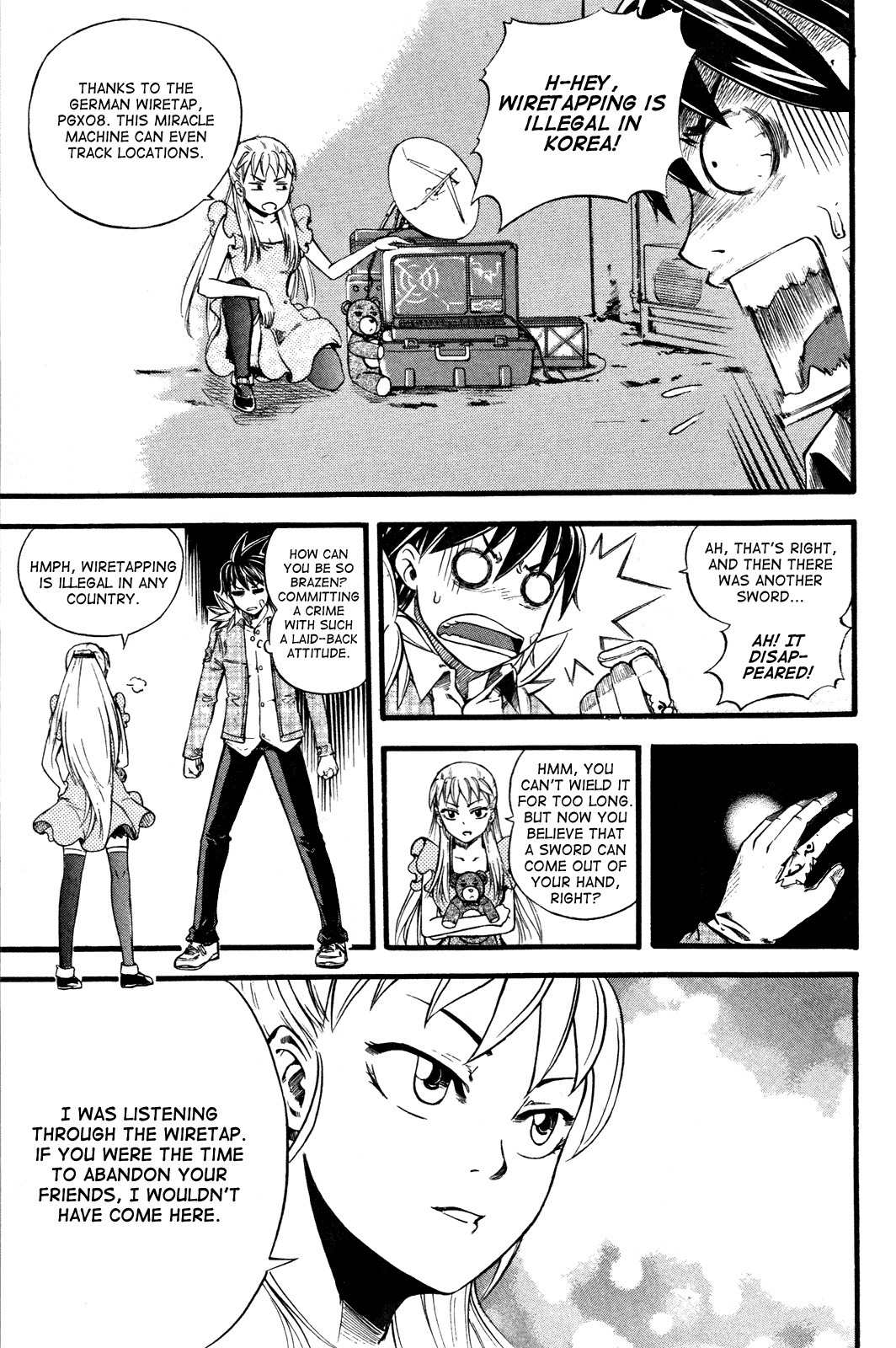 Legend Hustle Chapter 4 page 22 - Chapter 4: Afterschool Brawl