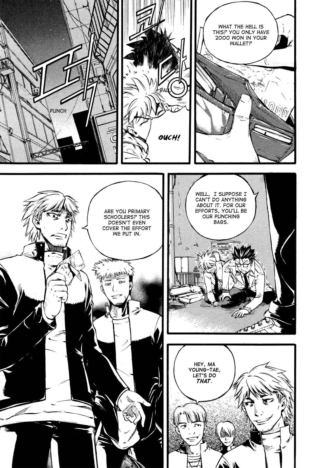 Legend Hustle Chapter 4 page 6 - Chapter 4: Afterschool Brawl