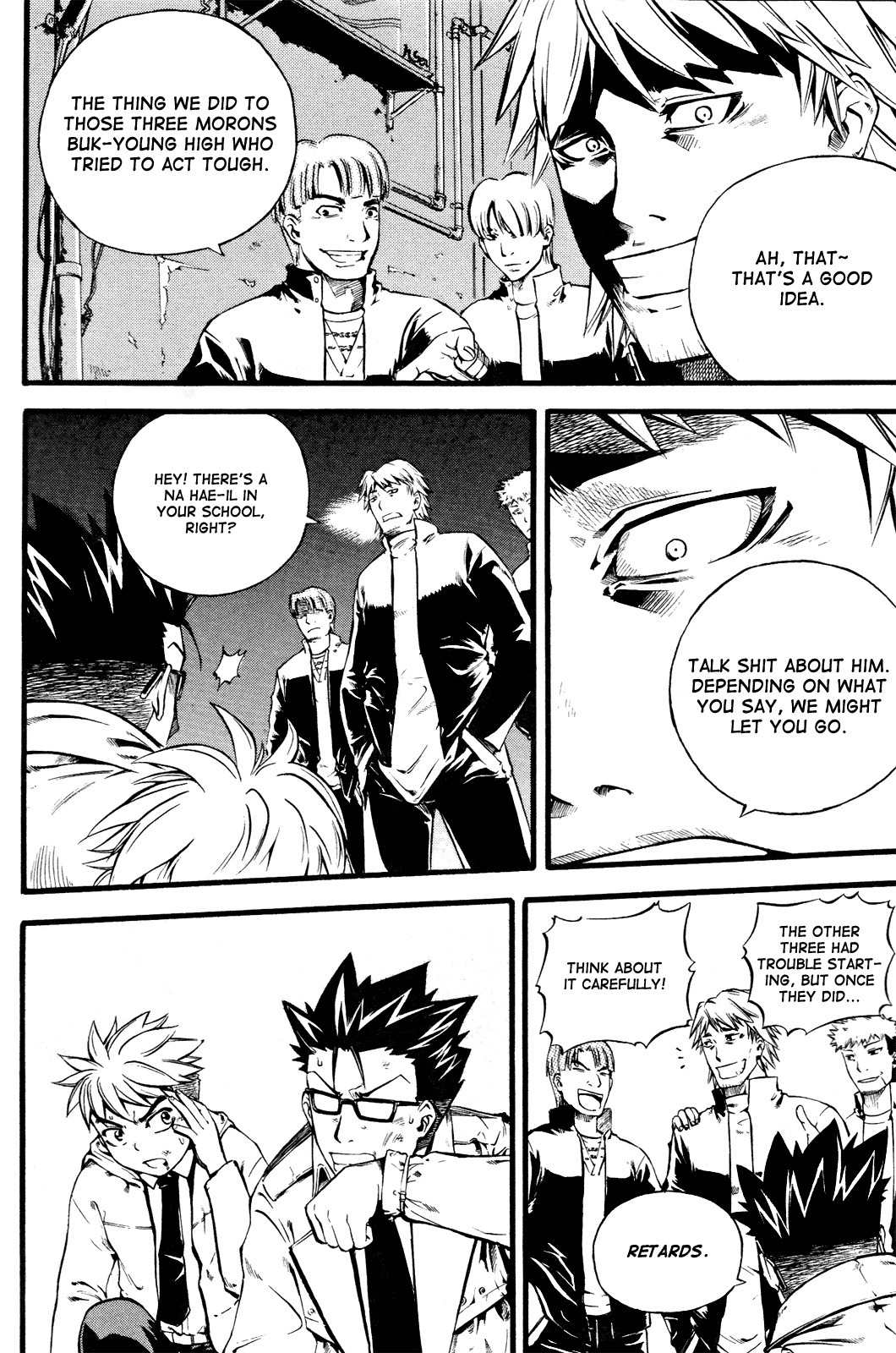 Legend Hustle Chapter 4 page 7 - Chapter 4: Afterschool Brawl