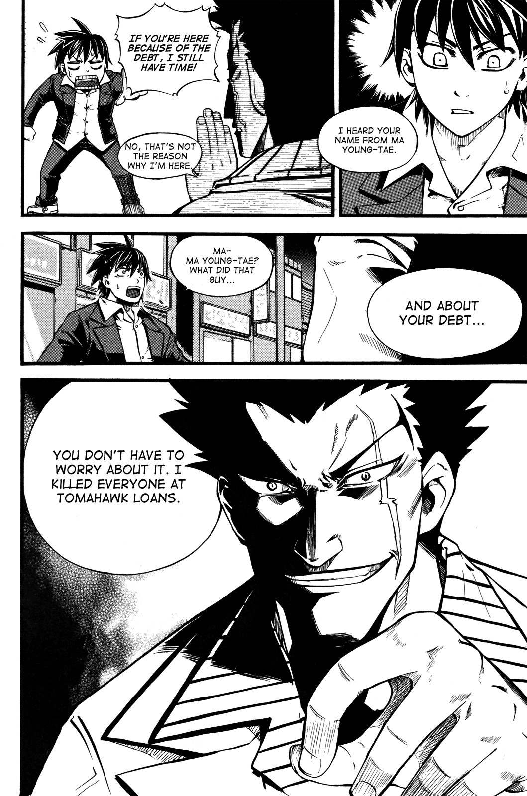 Legend Hustle Chapter 6 page 5 - Chapter 6: Na Hai-il's Sudden Attack