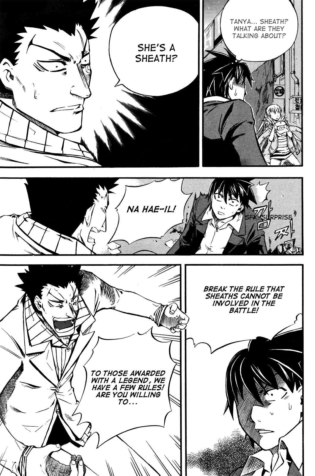 Legend Hustle Chapter 7 page 2 - Chapter 7: Total Domination of 'Sword'
