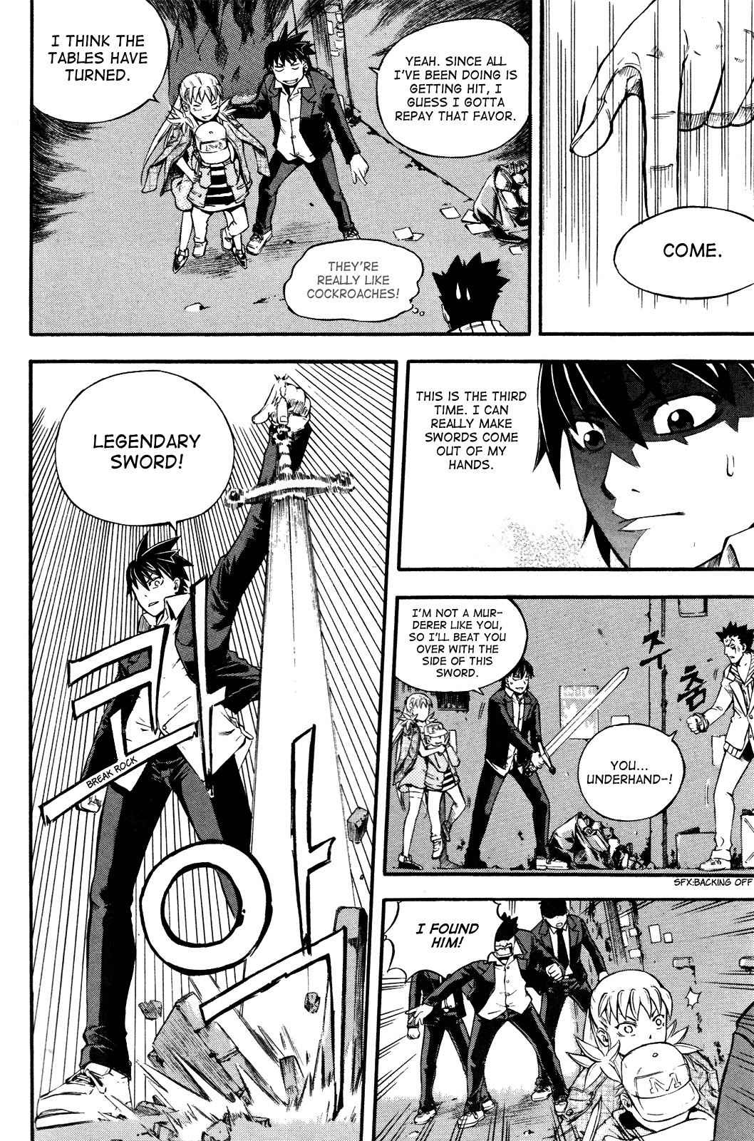Legend Hustle Chapter 7 page 5 - Chapter 7: Total Domination of 'Sword'