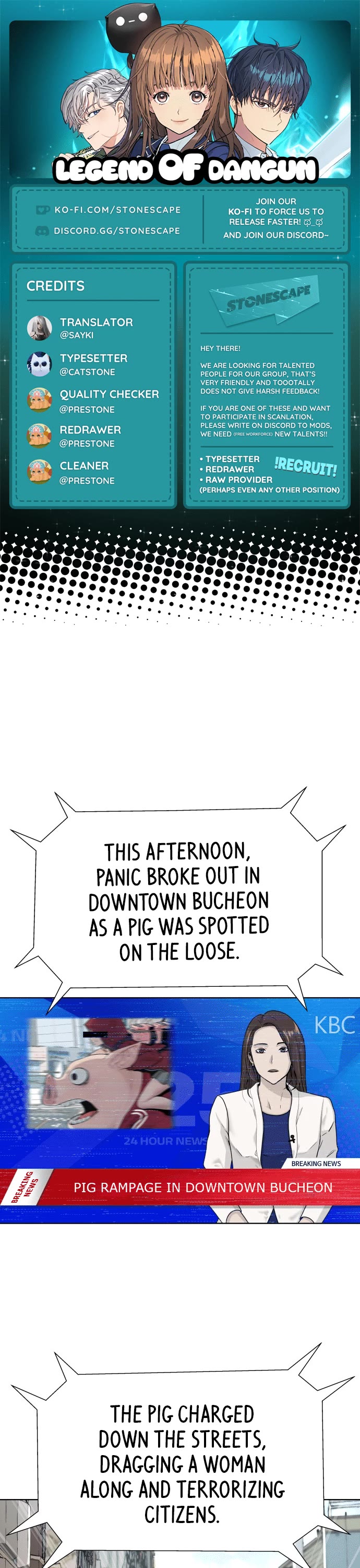 Legend of Dangun Chapter 1 page 1 - Chapter 1