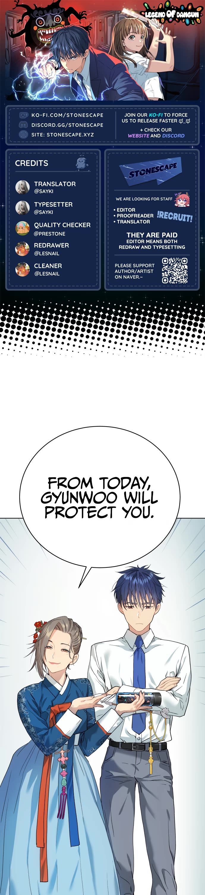 Legend of Dangun Chapter 10 page 1 - Chapter 10