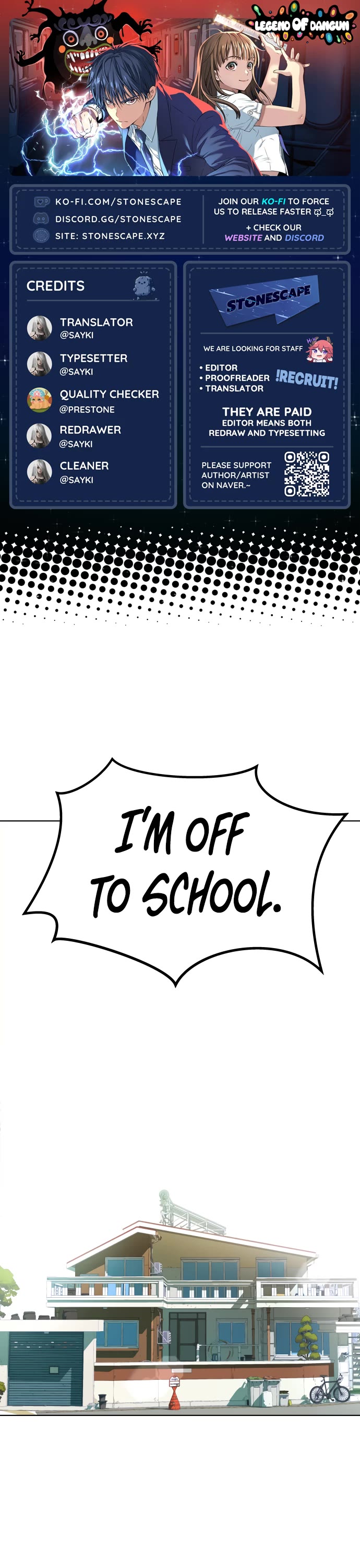Legend of Dangun Chapter 11 page 1 - Chapter 11