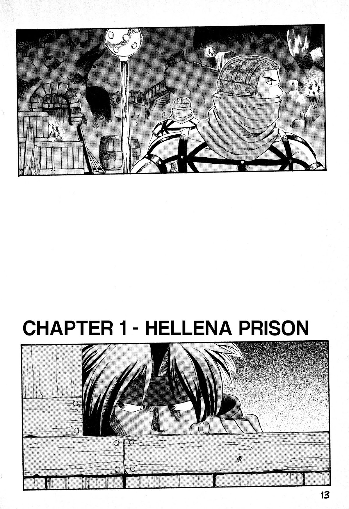 Legend of Dragoon Chapter 1 page 1 - Chapter 1: Hellena Prison