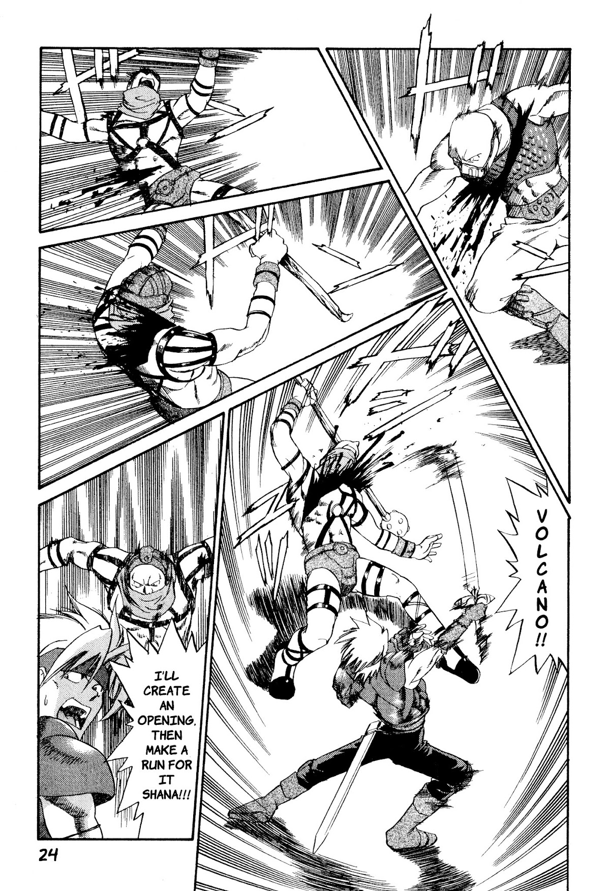 Legend of Dragoon Chapter 1 page 12 - Chapter 1: Hellena Prison