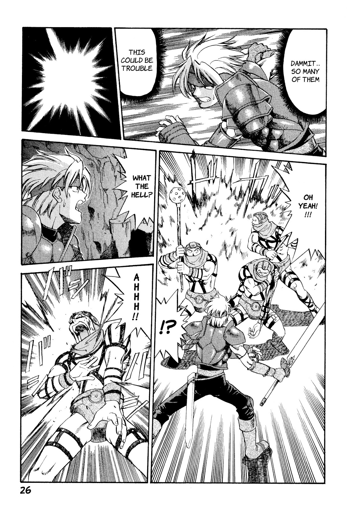 Legend of Dragoon Chapter 1 page 14 - Chapter 1: Hellena Prison