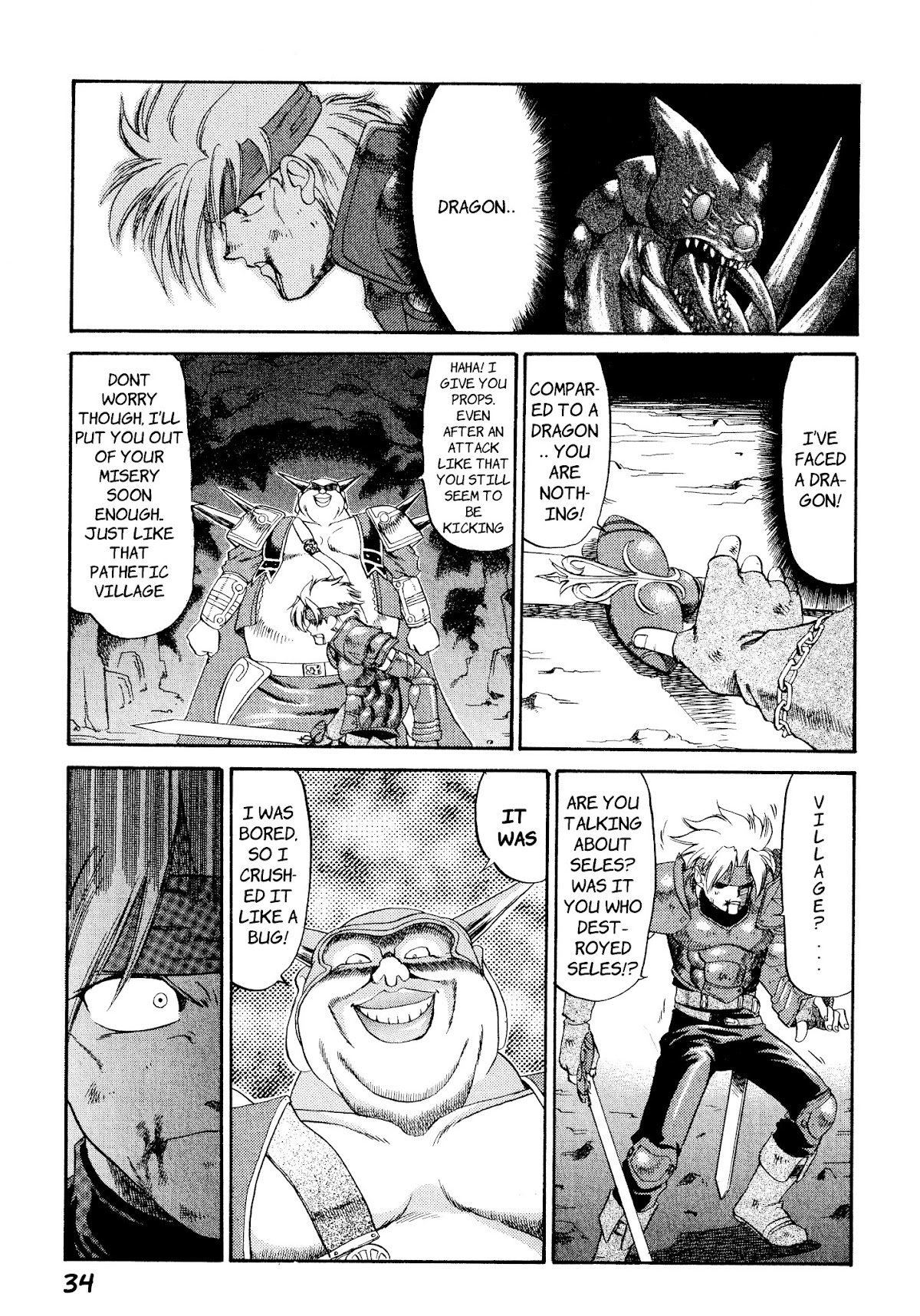 Legend of Dragoon Chapter 1 page 22 - Chapter 1: Hellena Prison