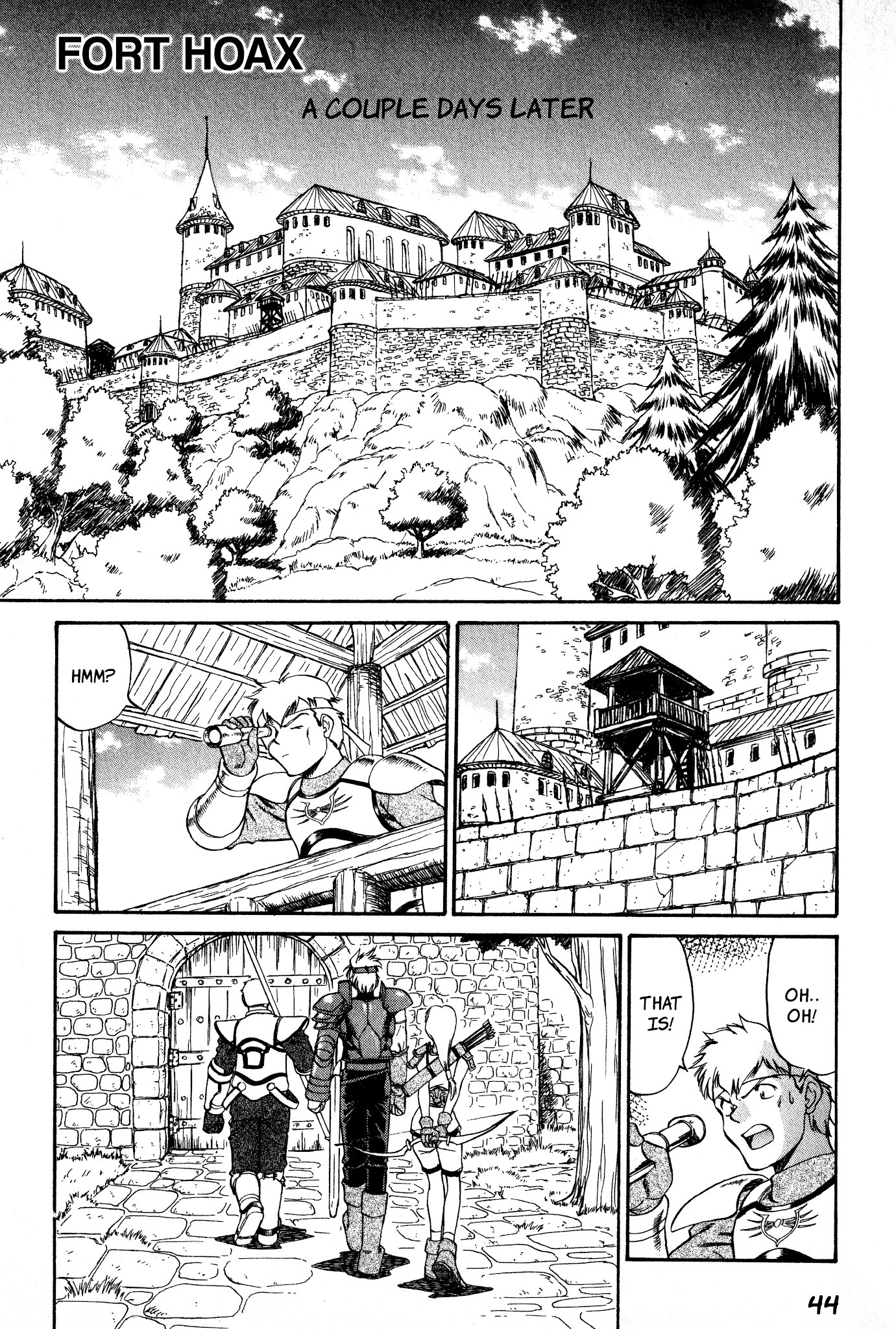 Legend of Dragoon Chapter 1 page 32 - Chapter 1: Hellena Prison