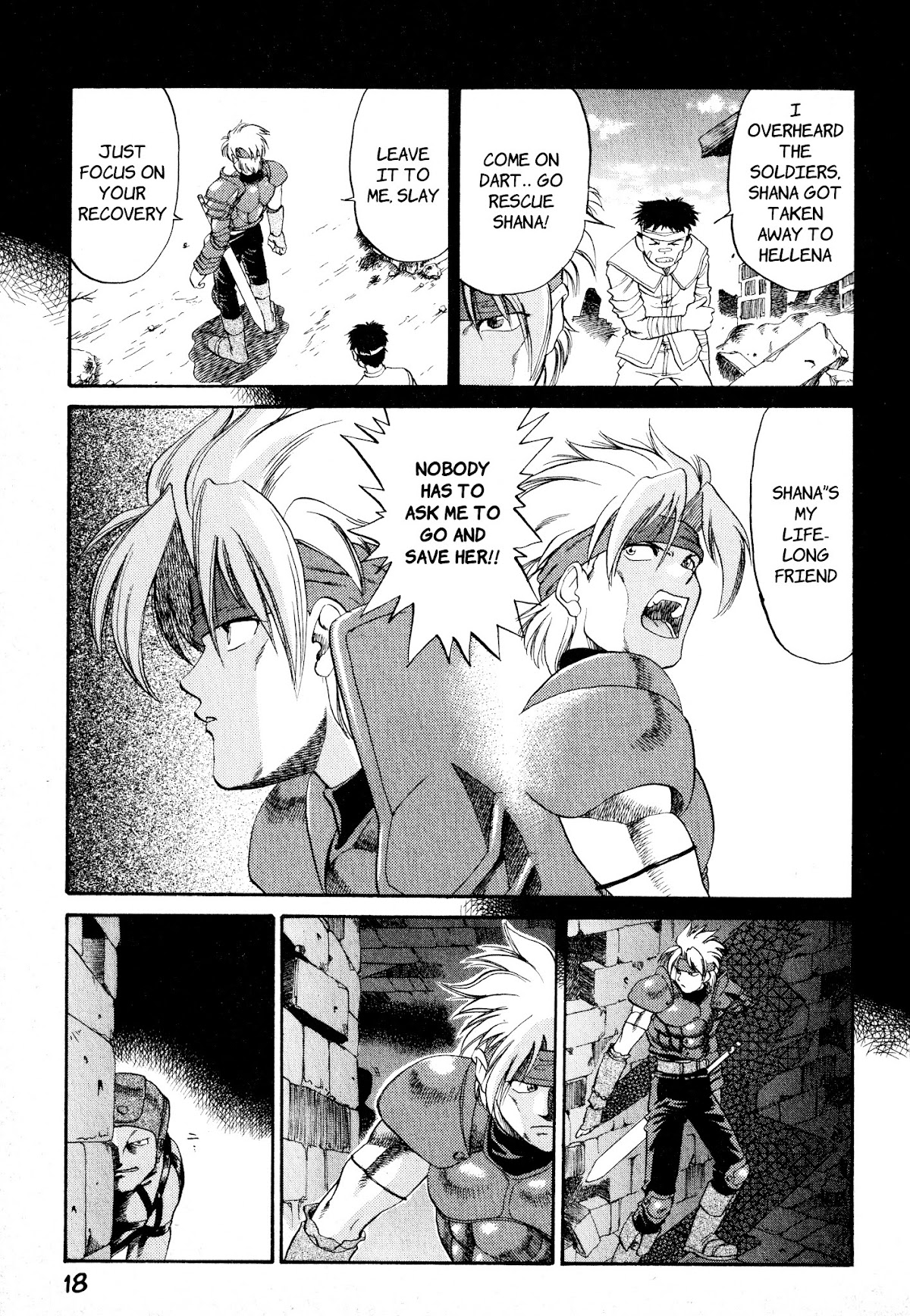 Legend of Dragoon Chapter 1 page 6 - Chapter 1: Hellena Prison