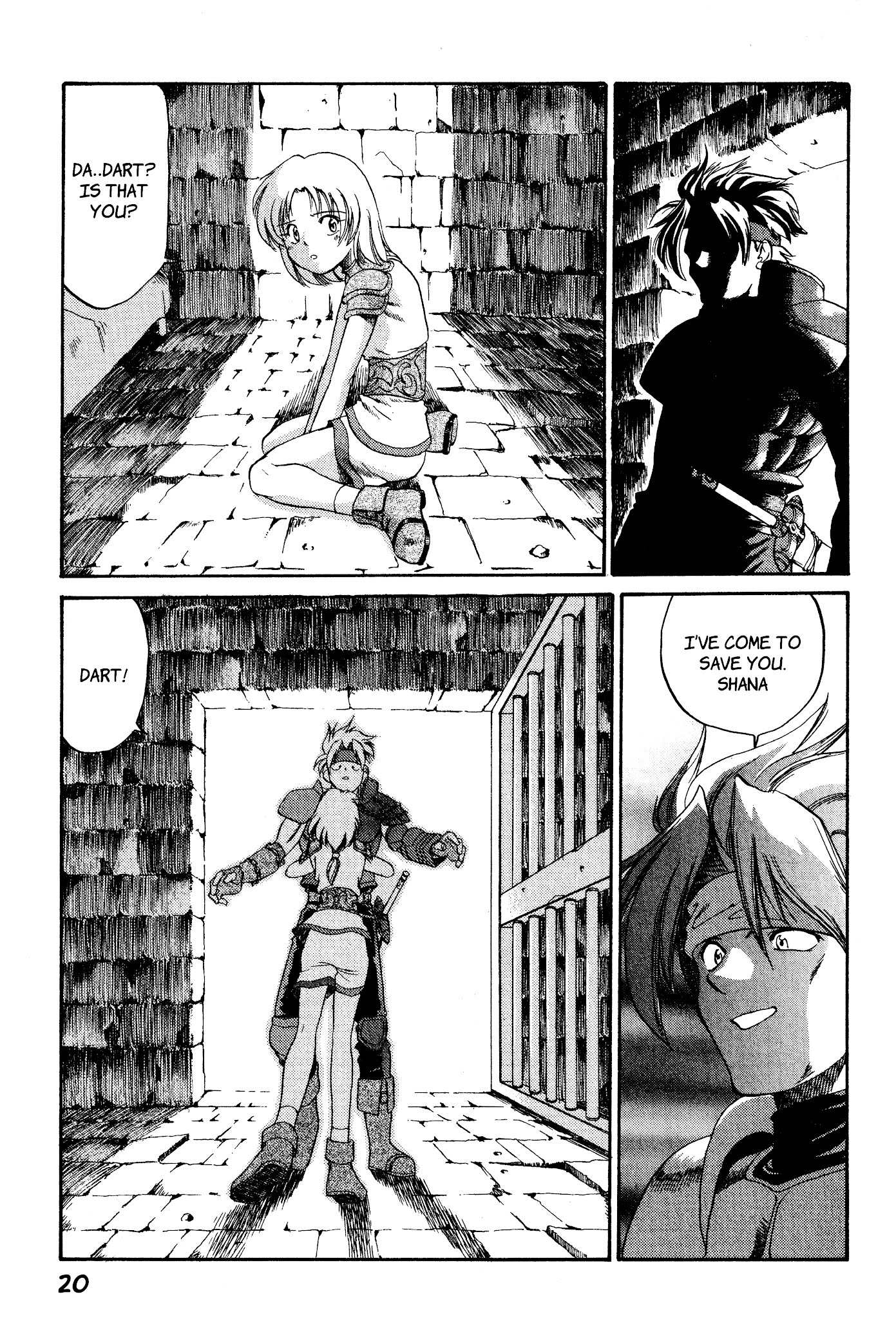 Legend of Dragoon Chapter 1 page 8 - Chapter 1: Hellena Prison