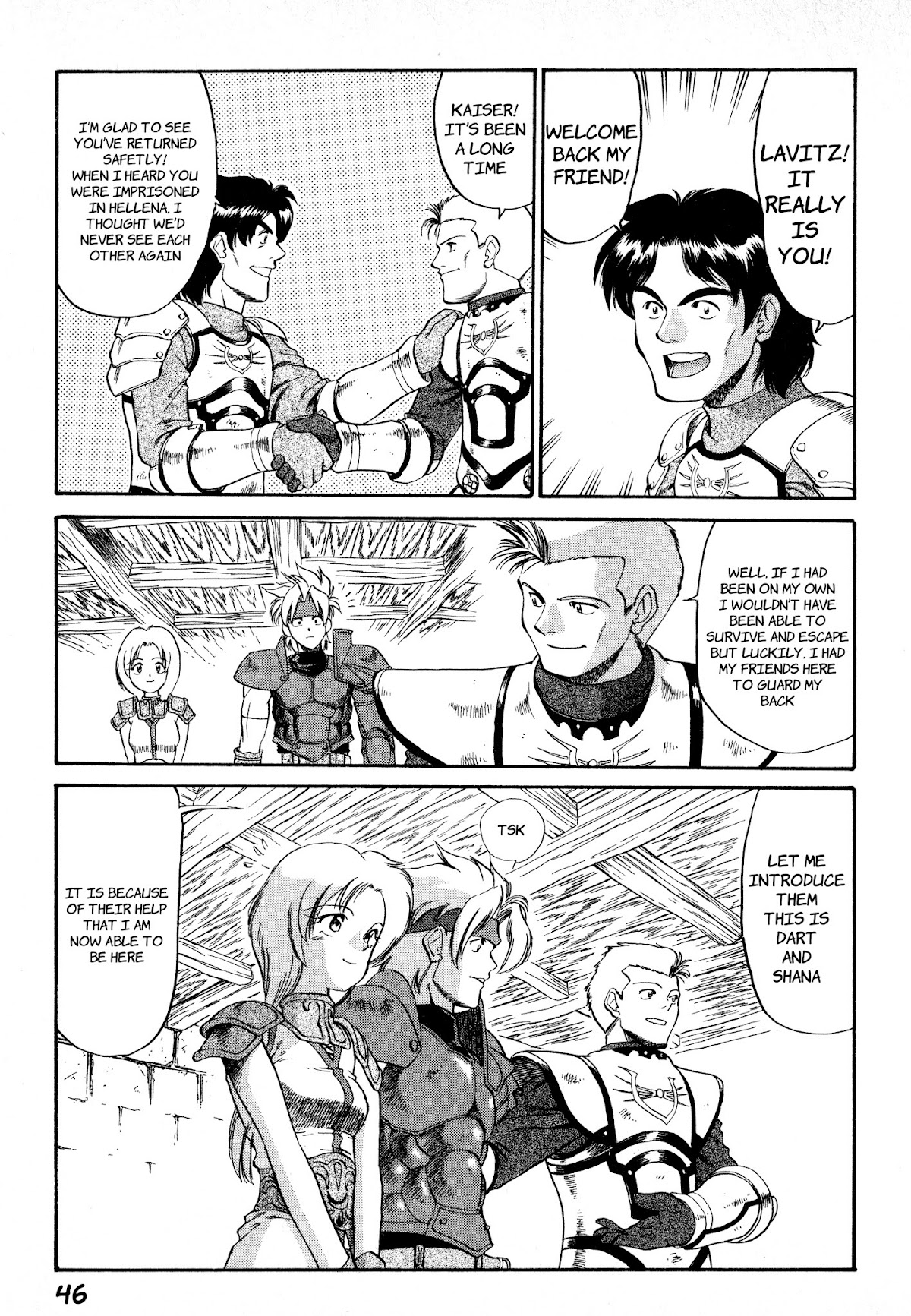 Legend of Dragoon Chapter 2 page 2 - Chapter 2: The Legendary Warrior