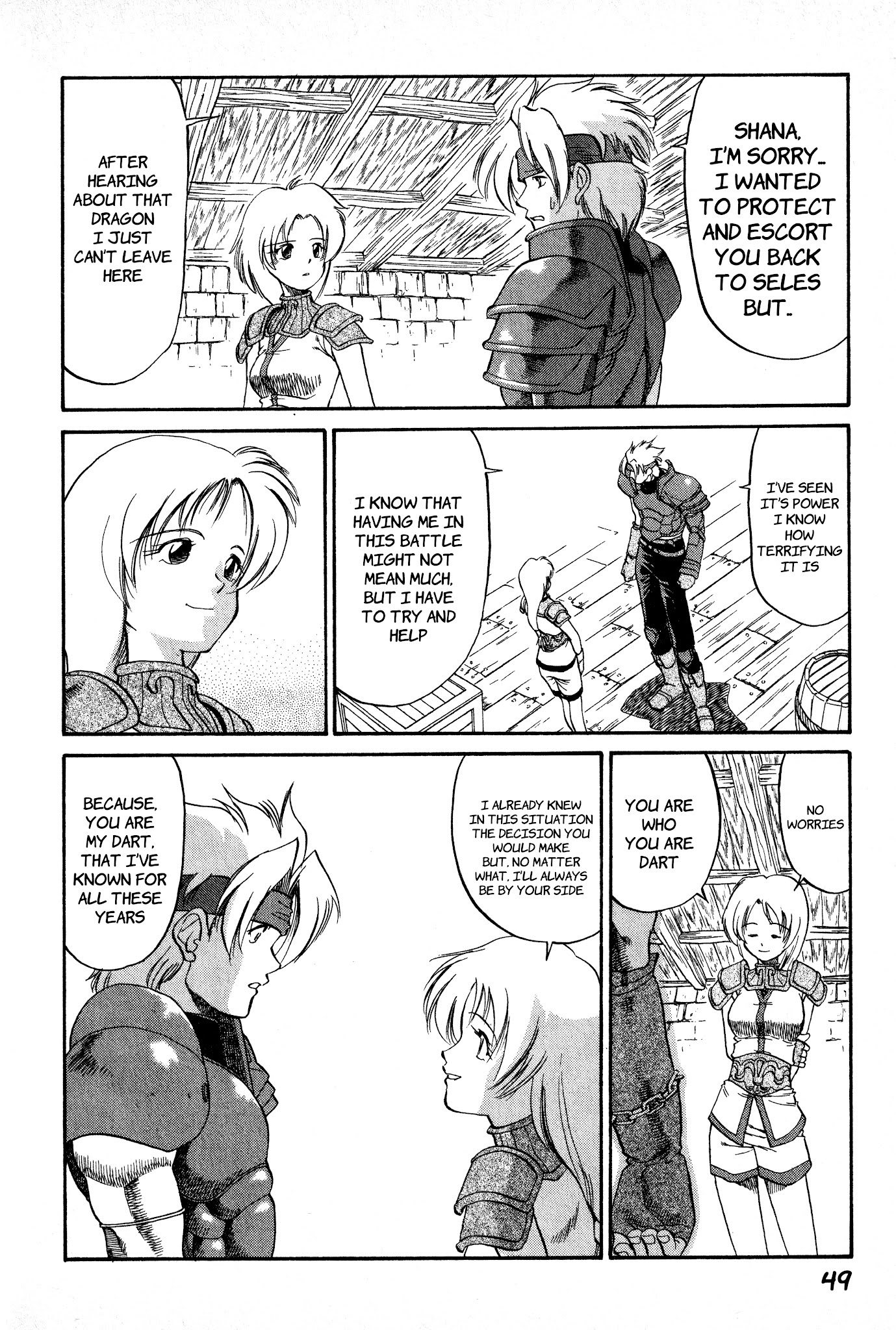 Legend of Dragoon Chapter 2 page 5 - Chapter 2: The Legendary Warrior