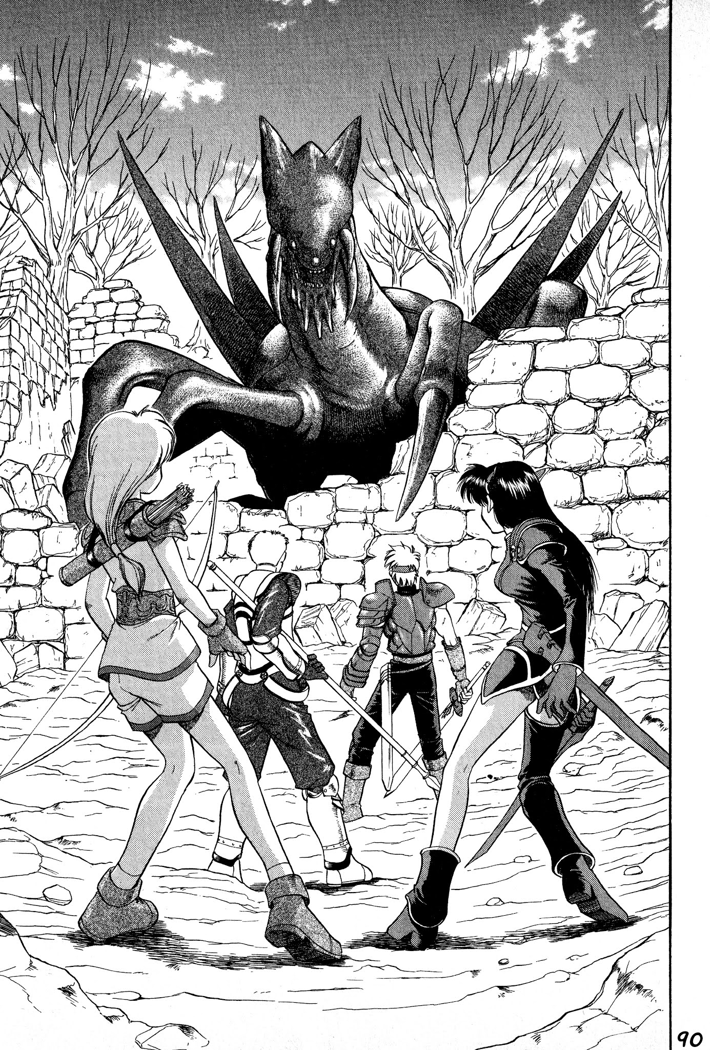 Legend of Dragoon Chapter 3 page 14 - Chapter 3: The Green Tusked Dragon