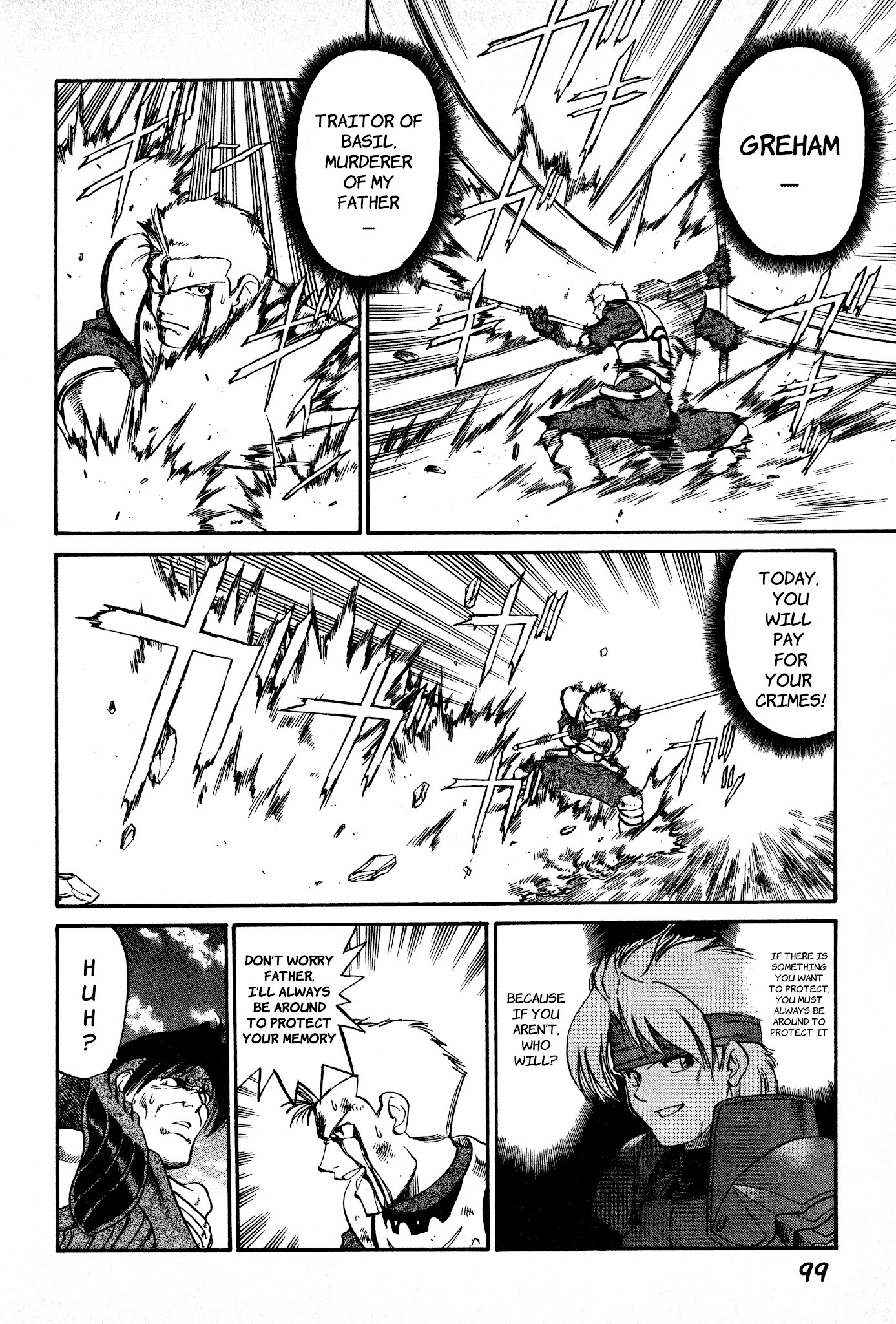 Legend of Dragoon Chapter 3 page 23 - Chapter 3: The Green Tusked Dragon