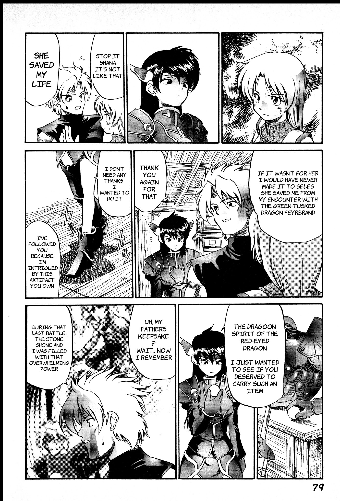 Legend of Dragoon Chapter 3 page 3 - Chapter 3: The Green Tusked Dragon