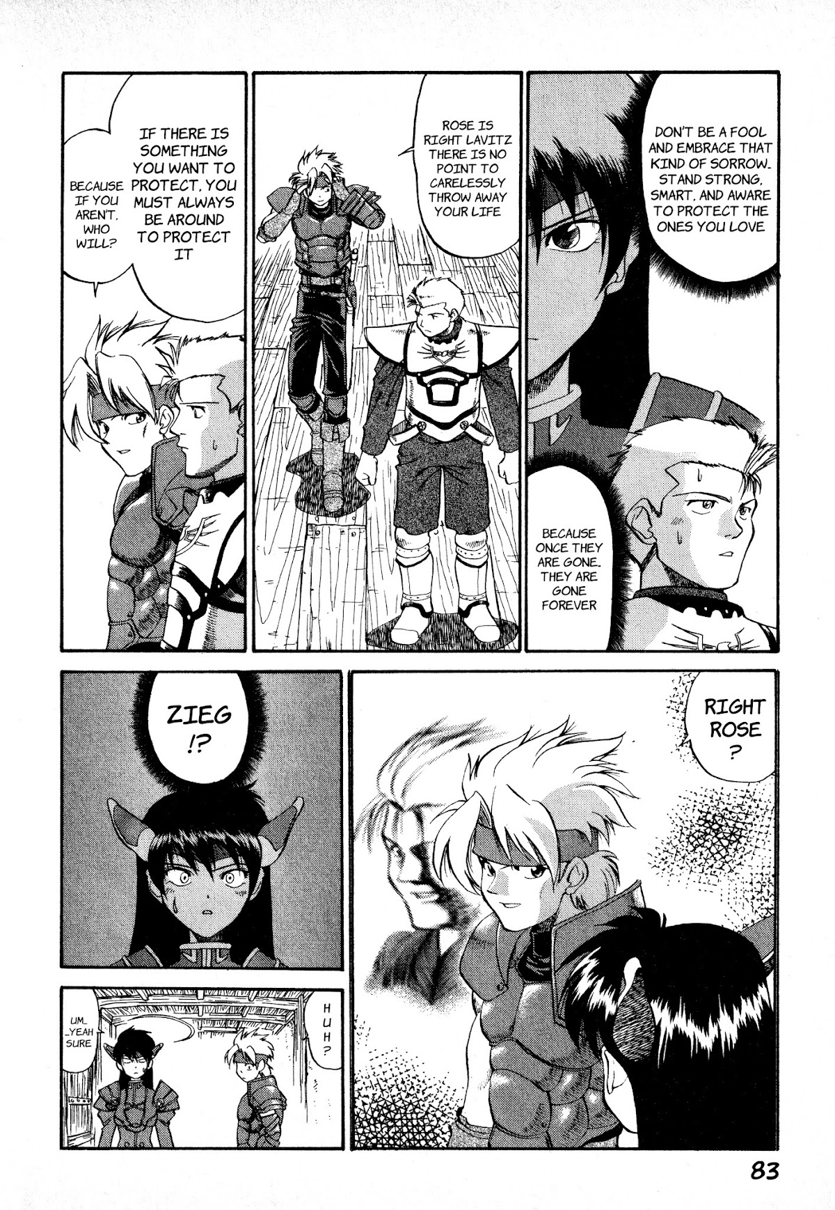 Legend of Dragoon Chapter 3 page 7 - Chapter 3: The Green Tusked Dragon