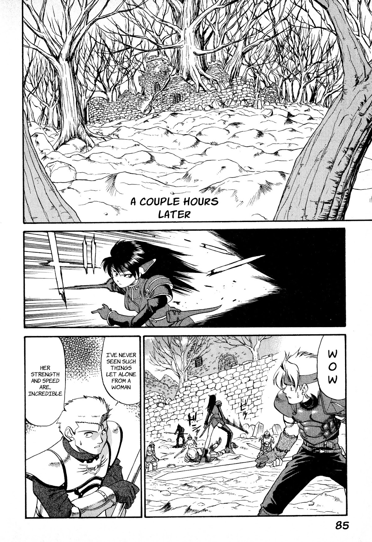 Legend of Dragoon Chapter 3 page 9 - Chapter 3: The Green Tusked Dragon