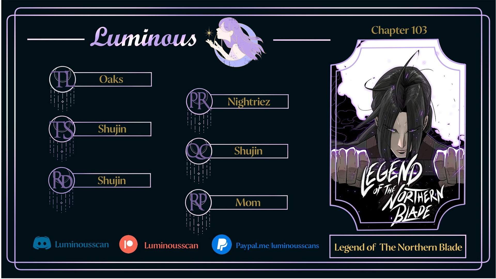 Legend of the Northern Blade Chapter 103 page 1 - Chapter 103