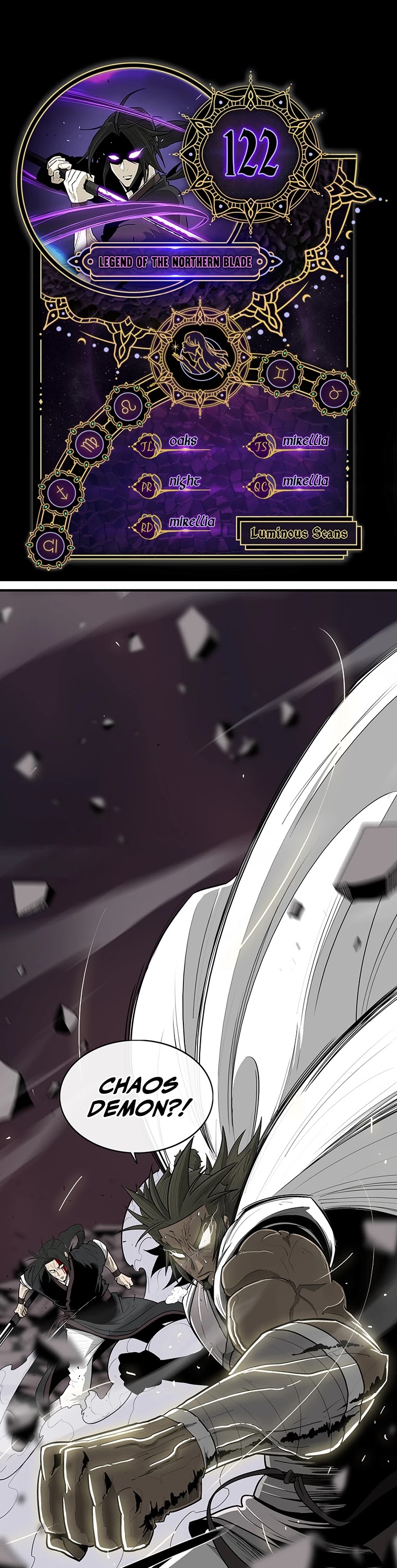 Legend of the Northern Blade Chapter 122 page 1 - Chapter 122