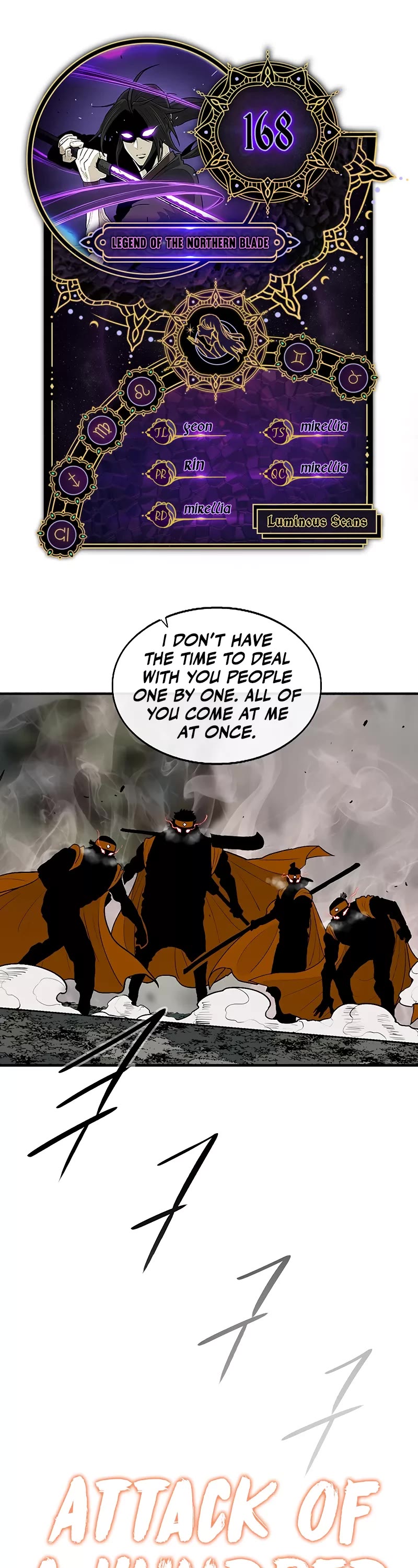 Legend of the Northern Blade Chapter 168 page 1 - Chapter 168