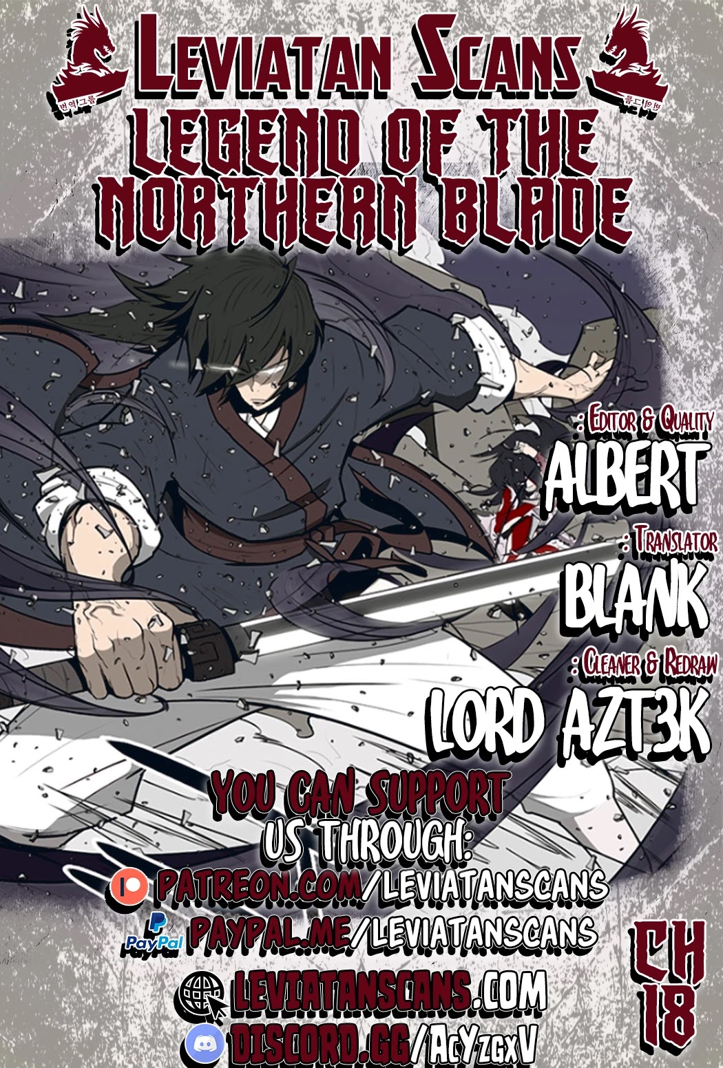 Legend of the Northern Blade Chapter 18 page 1 - Chapter 18