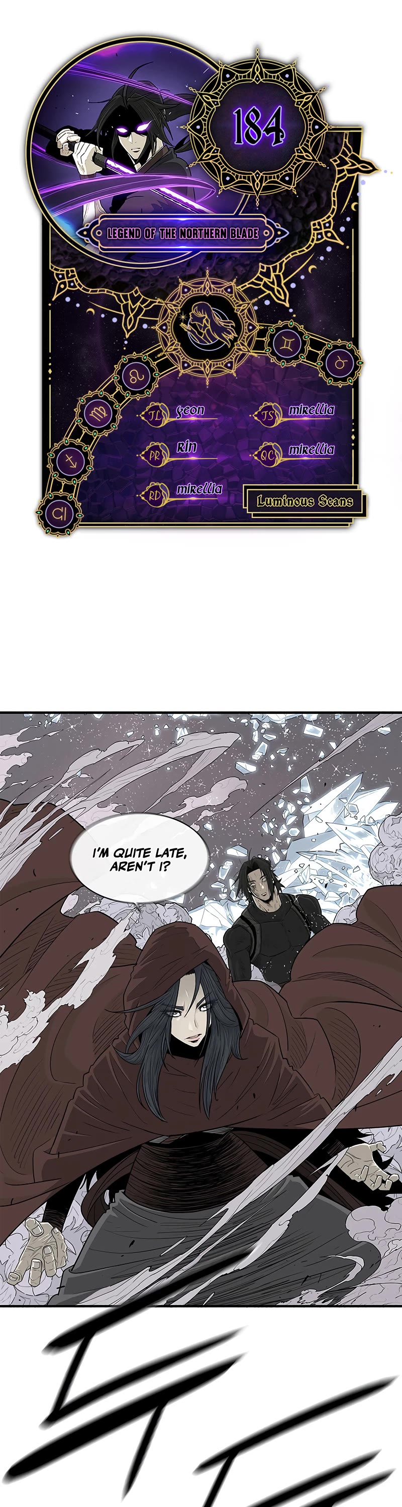 Legend of the Northern Blade Chapter 184 page 1 - Chapter 184