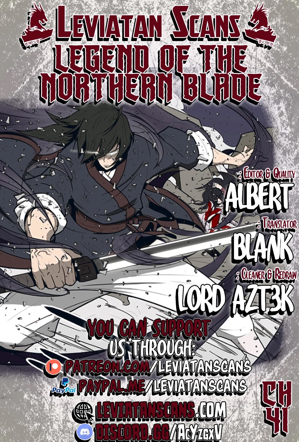 Legend of the Northern Blade Chapter 41 page 1 - Chapter 41