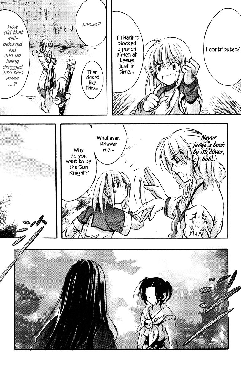 Legend of the Sun Knight Side Stories Chapter 1 page 22 - Chapter 1 : The Answer