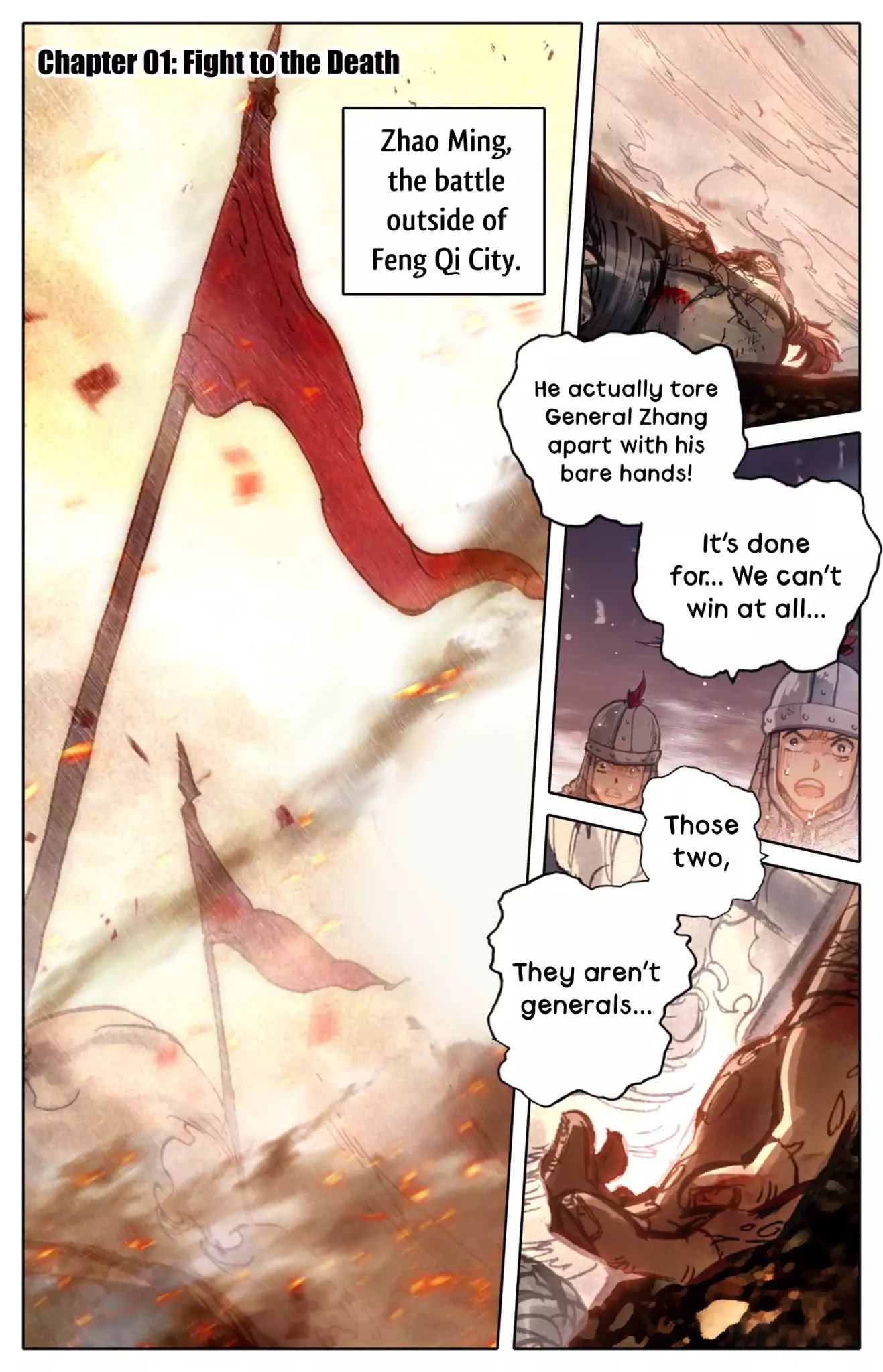 Legend of the Tyrant Empress Chapter 1 page 3 - Chapter 1: Fight to the Death