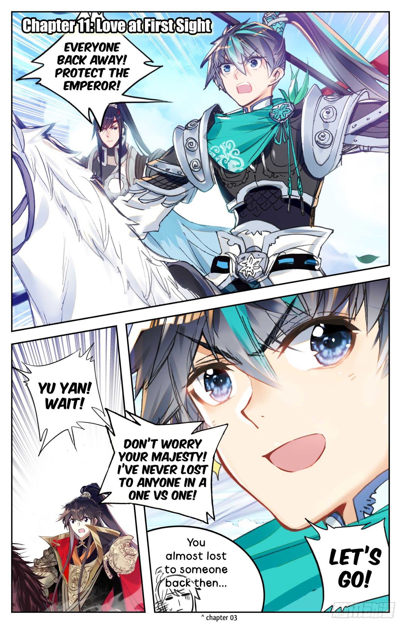 Legend of the Tyrant Empress Chapter 11 page 2 - Chapter 11: Love at First Sight