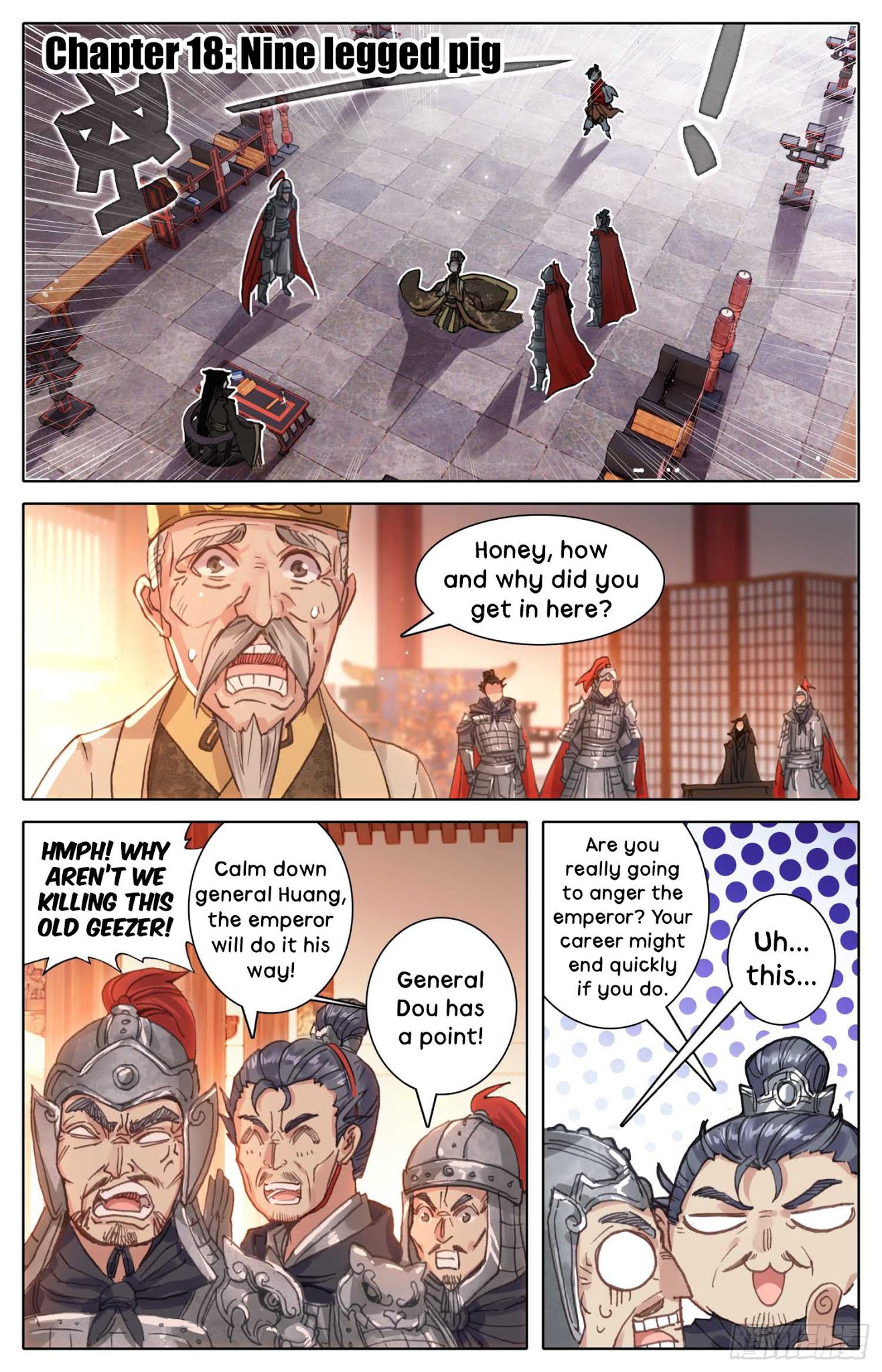 Legend of the Tyrant Empress Chapter 18 page 2 - Chapter 18: Nine-legged Pig